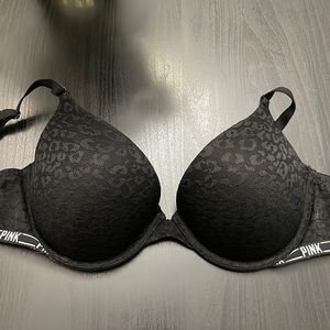 Victoria Secret black push up bra 34D
